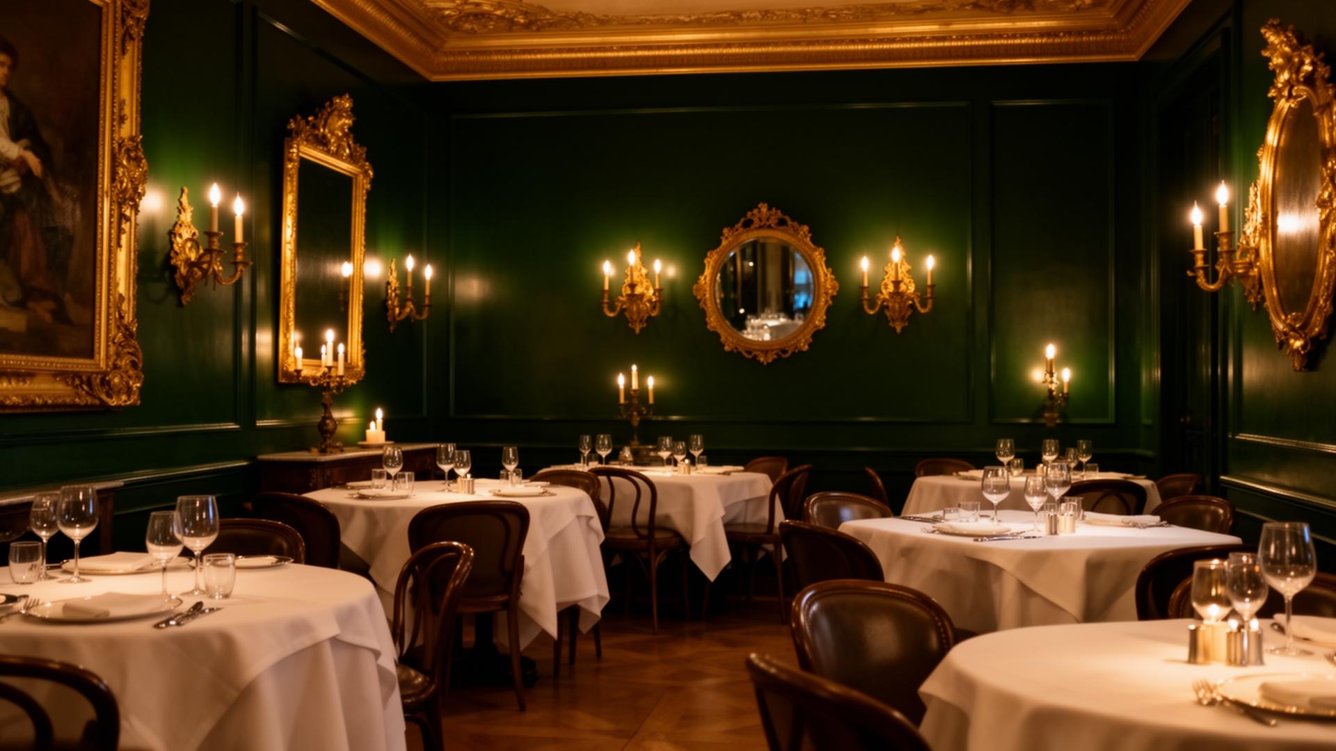 Villa Roma dining room